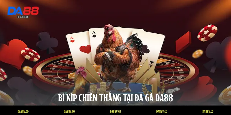 Bí kíp chiến thắng tại đá gà DA88